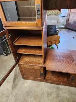 Oak Entertainment Center