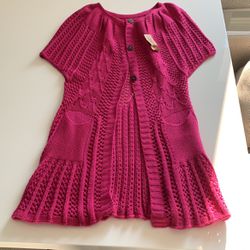 Sybarus Pink Buttoned Dress