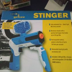 Fully Automatic Stinger Brand Water Gel Side Pistol.
