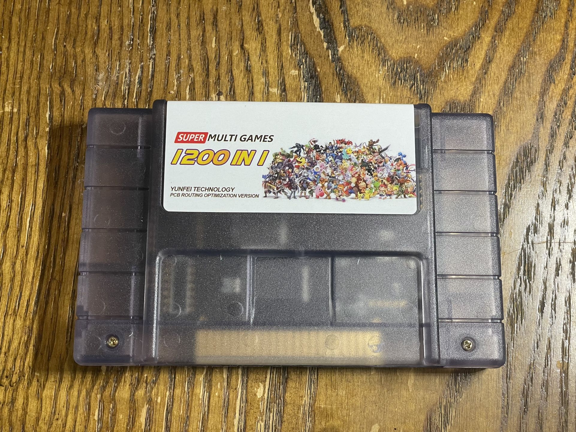 Super Multi Games Everdrive for Super Nintendo SNES 1200 In 1