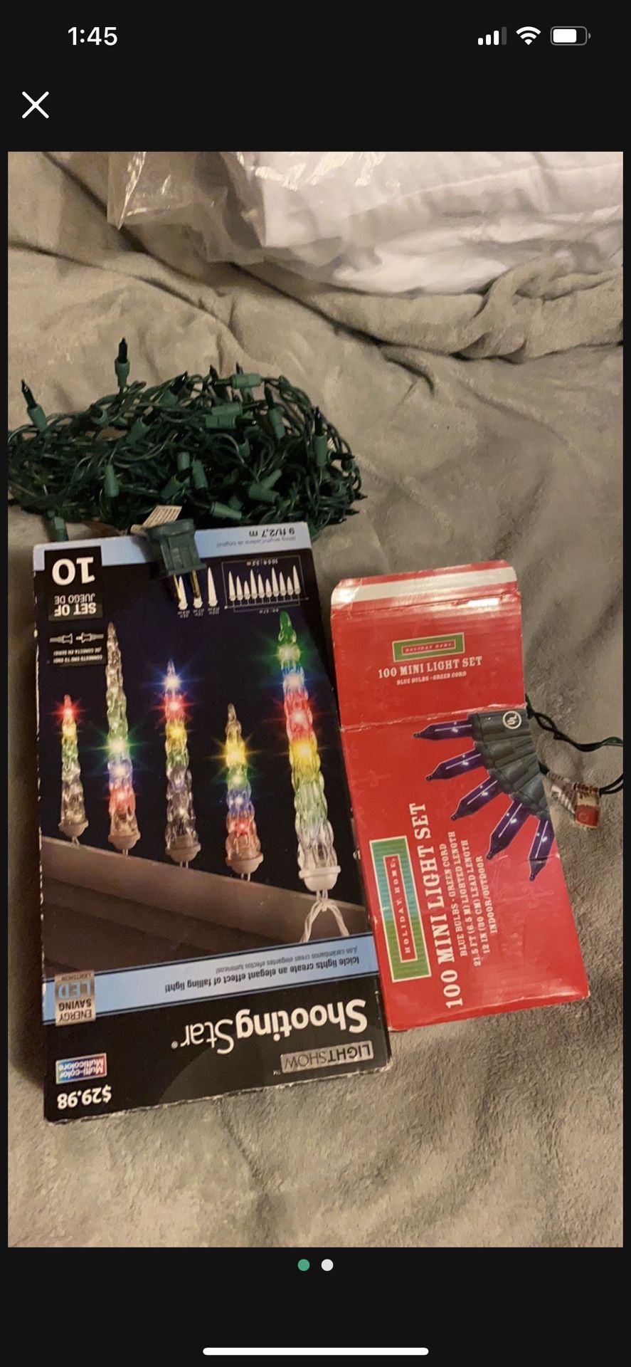 Christmas Lights Lot Perfect For In-outdoors 