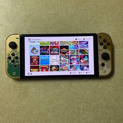 NINTENDO SWITCH OLED MOD with 100 SWITCH GAMES