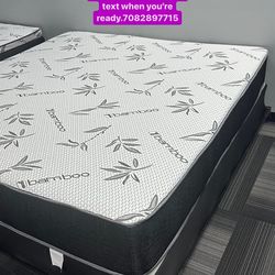 Huge sale for Mattress And Box Twin size #mattress and box 150.$ full 190$ Queen 200$ king 290$. free delivery free set up 708….289…7715… cash or Zell