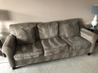 Taupe Sofa Set (3 Seater and Love Seat)