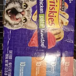 Purina Friskies Seafood & Chicken Pate  40can Pack