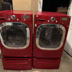 Lg Steam Washer And Gas Dryer