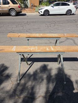 Portable Folding Const.Sawhorses