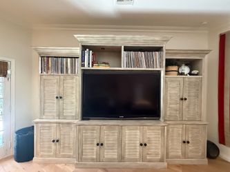 Custom Entertainment TV Wall Unit Cabinets