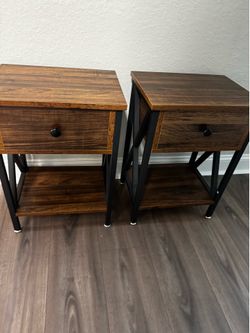 Two end tables