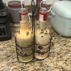 Wine And Vinegar Bottles 