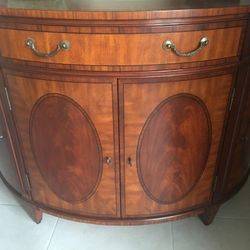 Ethan Allen Regency Demilune Console - French Country