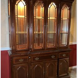 Mahogany China Cabinet