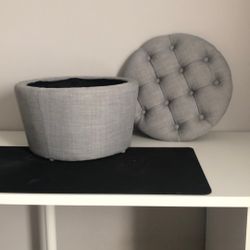 Ottoman W/lid - Small 