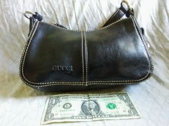 Small Italian leather handbag
