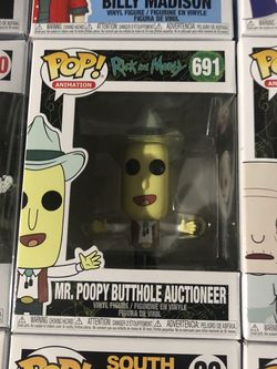 Mr Poopy Butthole Auctioneer Funko Pop
