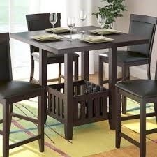 Counter top height bistro table and chairs