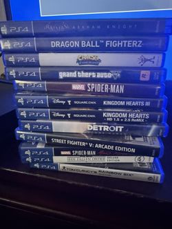 PS4 Games 20$ Each Or Best Offer