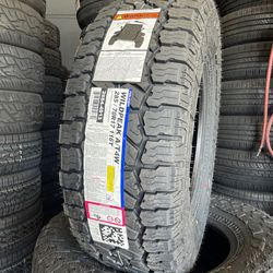 285/70/17 FALKEN WILDPEAK AT4W ( 4 new tires ) INSTALLED & balanced ✅