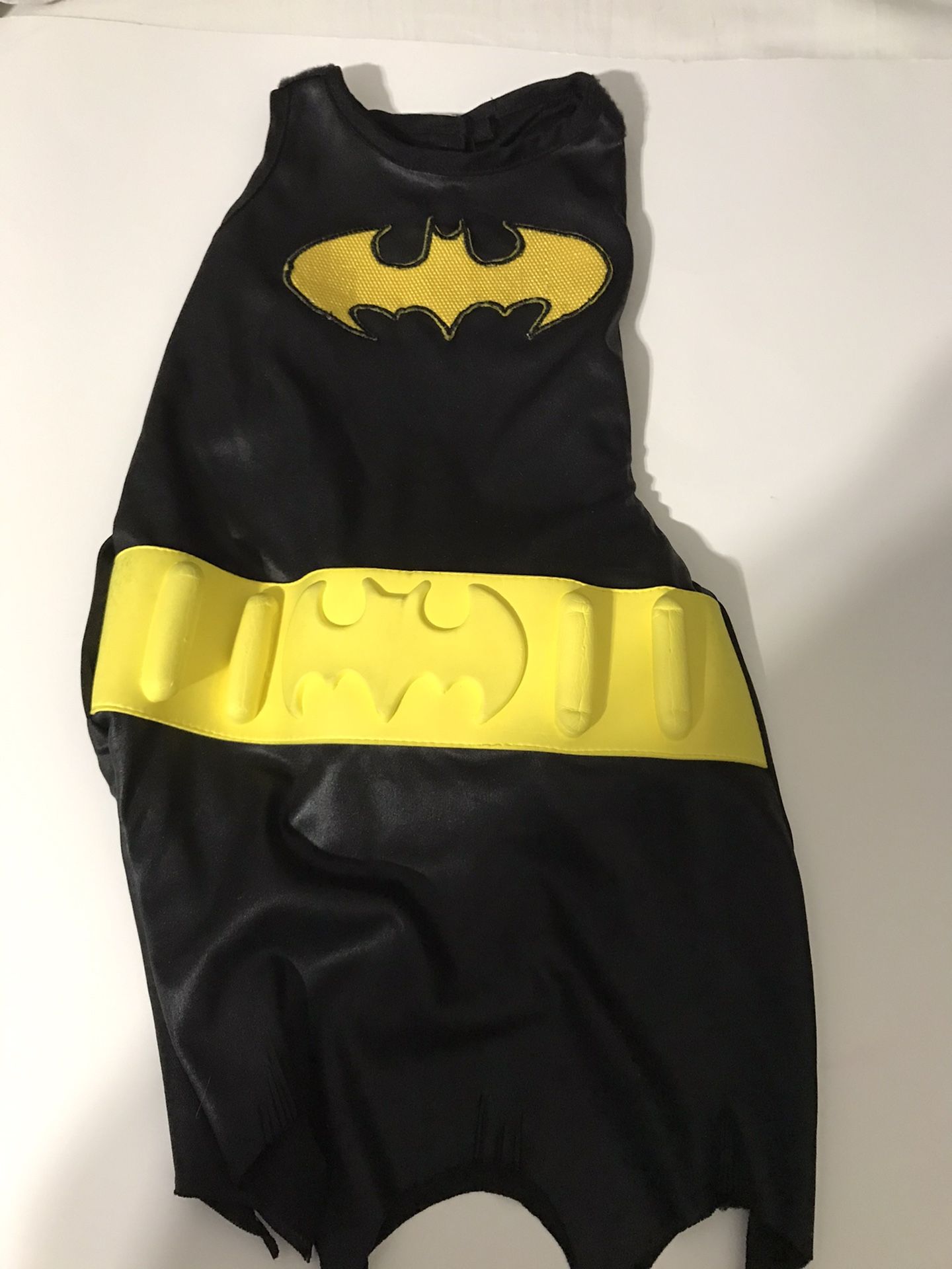 Toddler girl Batman costume
