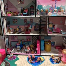 LOL Dollhouse With A 50+ Collection Of LoL Dolls