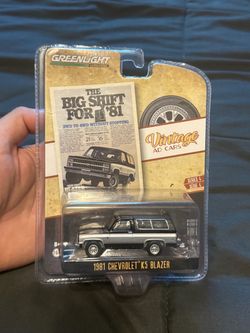 Greenlight Vintage Ad Cars 1981 Chevrolet K5 Blazer 1:64 -Series 4 Ltd Edition