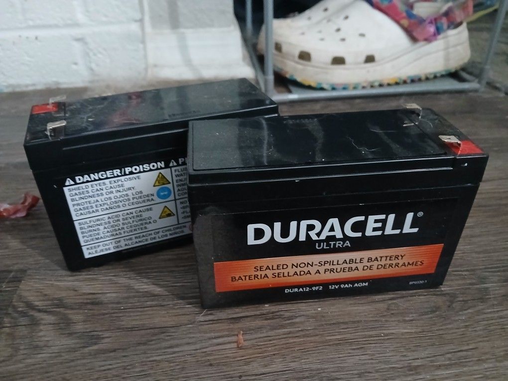12v 9mah duracell batteries