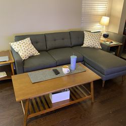 Burrow Couch With removable Chaise