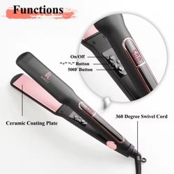 Rosely Flat Iron Of Ceramic 500° BUNDLE 