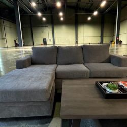Living Spaces Reversible Sectional 🚚 DELIVERY AVAILABLE