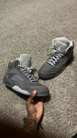 Jordan wolf gray 5’s