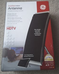 GE Amplified indoor antenna