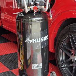 New HUSKY 20 Gal. 200 PSI Oil Free Portable Vertical Electric Air Compressor