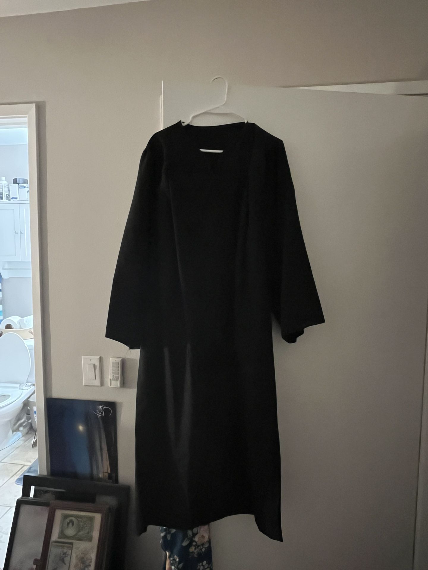 Black Graduation Gown 