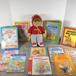 Arthur Plush and Books