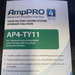 Amp Pro AP4-TY11