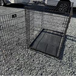 Metal Foldable XXL Dog Kennel 55” X 36”’x 45”