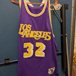 Magic Johnson Lakers Jersey