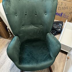 Emerald Green Rocking Chair 