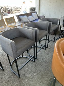 24” Counter Stools Set Of 3