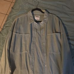 Zara/jean jacket /size xl
