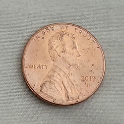 USA Lincoln Shield Cent 2019-D