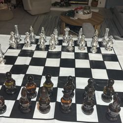 Avon Chess Pieces and Board