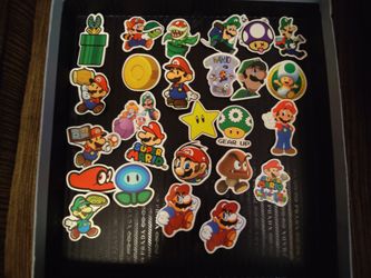 Super Mario Vinyl Stickers