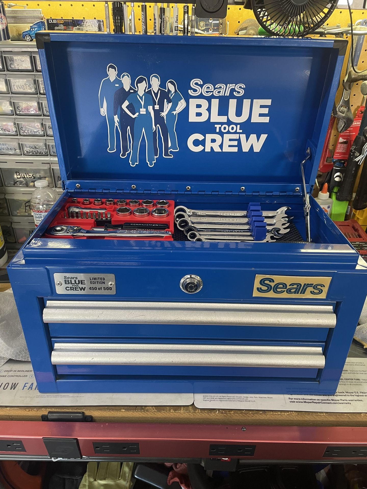 Craftsman/Sears vintage  #450 out of 500 portable Tool Box