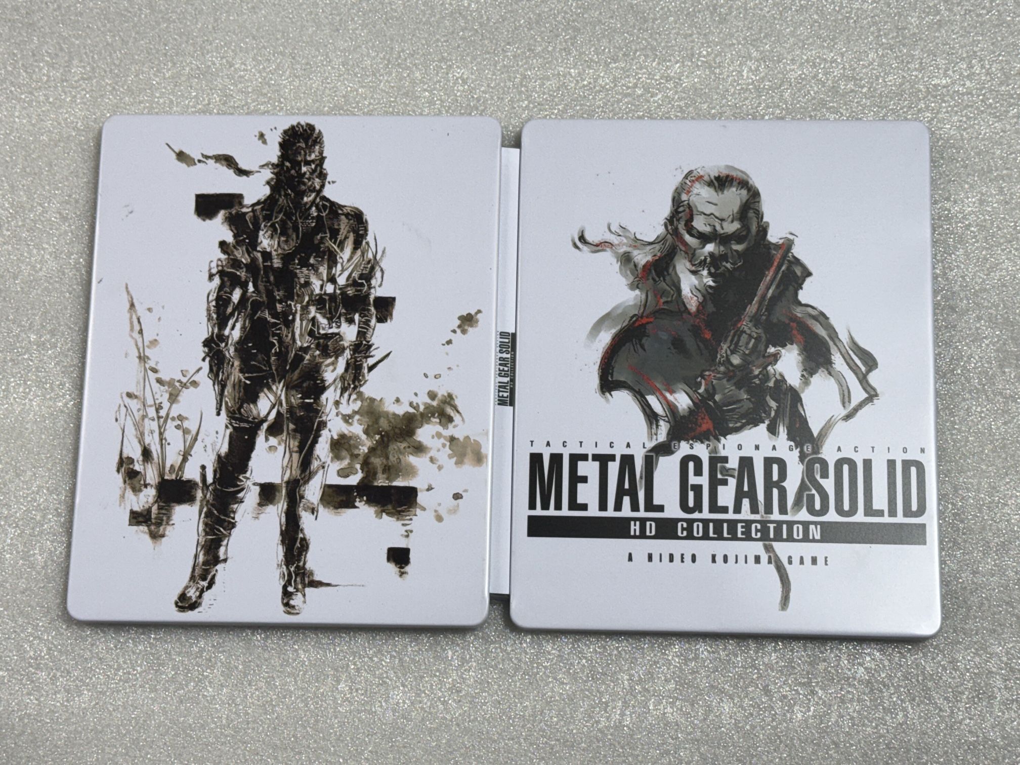 Metal Gear Solid HD Collection Custom made G2 Steelbook/SteelUp Case PS3/Xbox