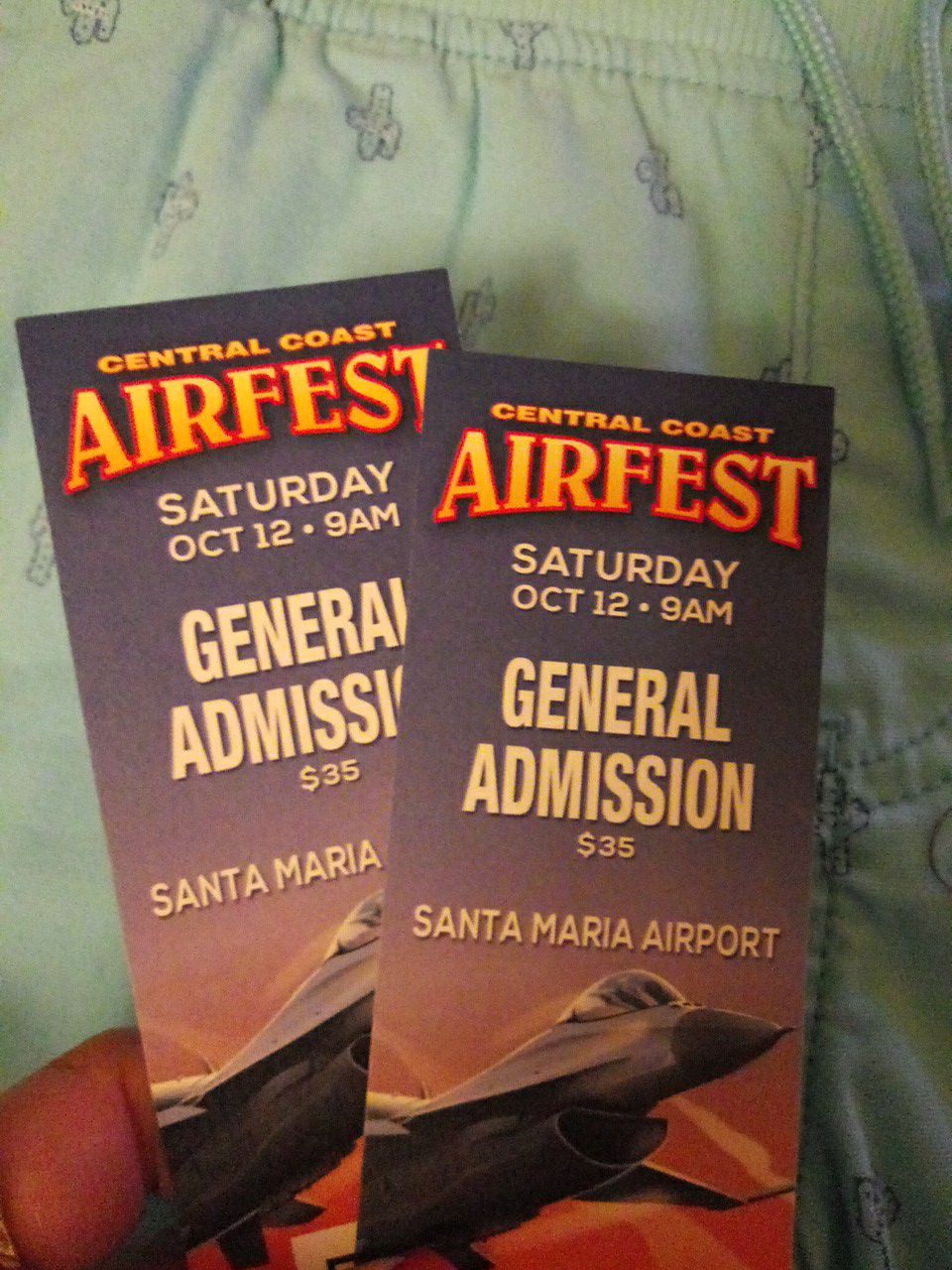 2 Airshow Tickets
