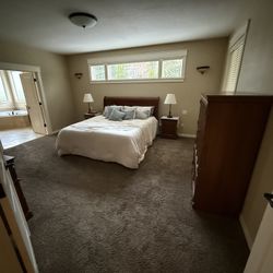 King Bed Set With Adjustable Bed