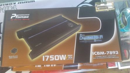 Performance Teknique 1750 Watt 2 Channel Amplifier