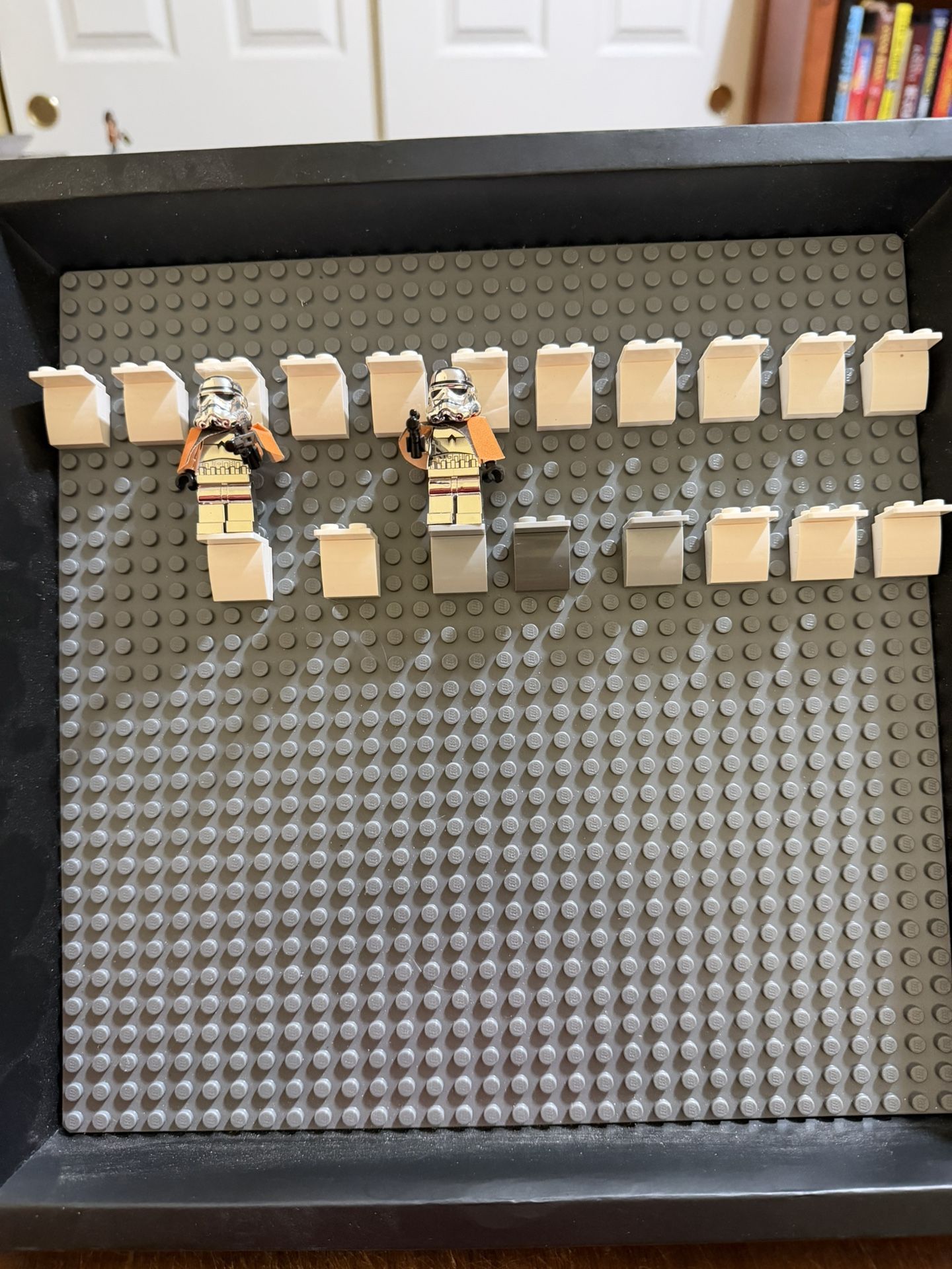 Lego Mini Figure Display Board