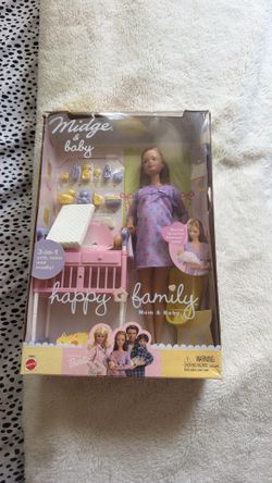 Nidge & baby- happy family- Barbie